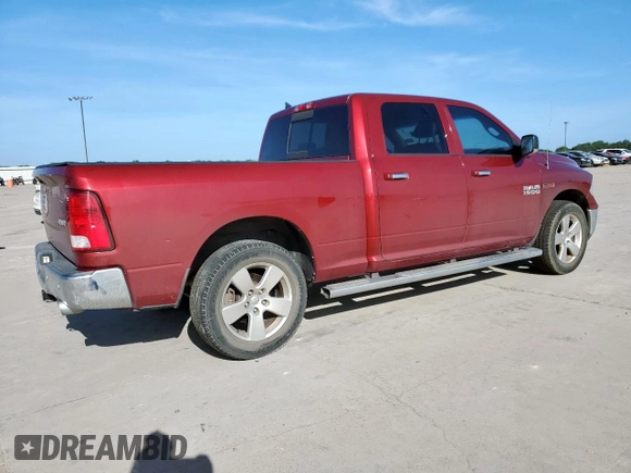 2015 Ram 1500 Big Horn with VIN 1C6RR7TM5FS512040, listed as a Copart auction lot 62910435 with 198,065 mi miles and Clean title. Bid and sale history available at DreamBid. Image 3.