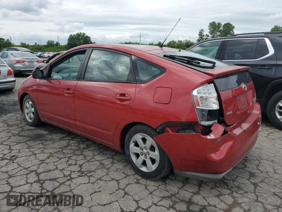 2008 Toyota Prius with VIN JTDKB20U987714469, listed as a Copart auction lot 44491835 with 0 mi miles and Non Repairable. Bid and sale history available at carsss.com. Image 2.