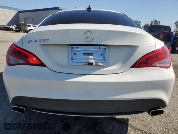 2014 Mercedes-Benz CLA 250 with VIN WDDSJ4EB4EN111884, listed as a Copart auction lot 49444735 with 111,618 mi miles and Salvage title. Bid and sale history available at DreamBid. Image 6.