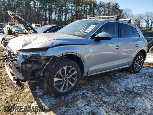 2024 Audi Q5 S line Premium Plus with VIN WA1EAAFY0R2030276, listed as a Copart auction lot 42703395 with 0 mi miles and Clean Title. Bid and sale history available at carsss.com. Image 1.
