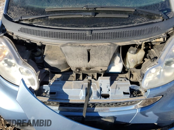 2011 Smart fortwo Pure with VIN WMEEJ3BA2BK425867, listed as a Copart auction lot 83676794 with 105,883 mi miles and Salvage title. Bid and sale history available at DreamBid. Image 11.