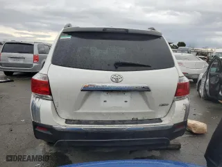 2011 Toyota Highlander Limited with VIN 5TDDK3EH4BS048080, listed as a Copart auction lot 43777645 with 232,754 mi miles and Salvage Title. Bid and sale history available at carsss.com. Image 6.