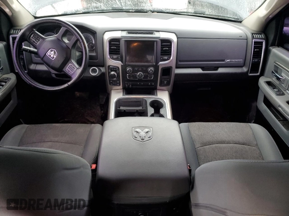 2018 Ram 1500 Big Horn with VIN 3C6RR7LT9JG123294, listed as a Copart auction lot 44421745 with 143,462 mi miles and Salvage Title. Bid and sale history available at carsss.com. Image 8.