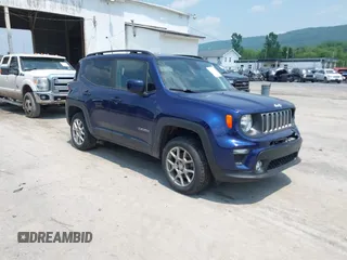 2019 Jeep Renegade Latitude with VIN ZACNJBBB6KPJ95559, listed as a IAAI auction lot 42496306 with 72,438 mi miles and . Bid and sale history available at DreamBid. Image 1.