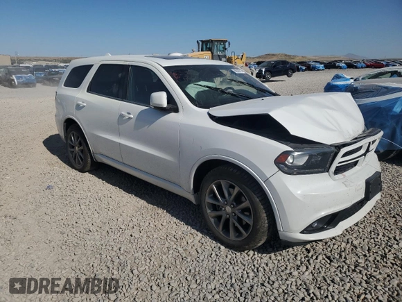 2014 Dodge Durango R/T with VIN 1C4SDJCT5EC349136, listed as a Copart auction lot 60036275 with 160,131 mi miles and Salvage title. Bid and sale history available at DreamBid. Image 4.