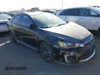 2017 Mitsubishi Lancer ES with VIN JA32U2FU3HU004629, listed as a IAAI auction lot 41293995 with 81,208 mi miles. Bid and sale history available at carsss.com. Image 1.