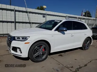 2018 Audi SQ5 Prestige with VIN WA1C4AFY2J2112626, listed as a Copart auction lot 74696864 with 30,410 mi miles and Salvage Title. Bid and sale history available at DreamBid. Image 1.