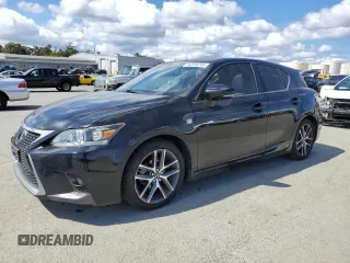 2015 Lexus CT 200h with VIN JTHKD5BH7F2237125, listed as a Copart auction lot 56239215 with 142,212 mi miles and Salvage title. Bid and sale history available at DreamBid. Image 1.