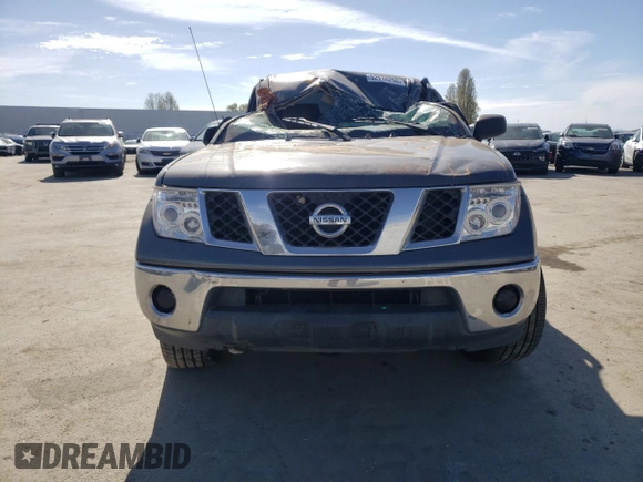 2008 Nissan Frontier SE with VIN 1N6AD07W88C421877, listed as a Copart auction lot 52918255 with 132,349 mi miles and Salvage title. Bid and sale history available at DreamBid. Image 5.