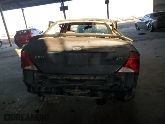 2003 Ford Focus ZTS with VIN 1FAFP38Z93W284312, listed as a Copart auction lot 81975394 with 212,483 mi miles and Salvage Title. Bid and sale history available at carsss.com. Image 6.