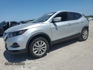 2021 Nissan Rogue S with VIN JN1BJ1AV2MW562249, listed as a Copart auction lot 56890755 with 49,032 mi miles and Non repairable. Bid and sale history available at DreamBid. Image 1.