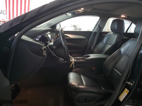 2017 Cadillac ATS Sedan Luxury AWD with VIN 1G6AH5RX9H0182077, listed as a Copart auction lot 70818574 with 42,670 mi miles and Salvage Title. Bid and sale history available at carsss.com. Image 7.