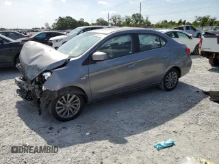 2019 Mitsubishi Mirage ES with VIN ML32F3FJ2KHF02298, listed as a Copart auction lot 64148415 with 39,093 mi miles and Non repairable. Bid and sale history available at DreamBid. Image 1.