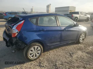 2015 Hyundai Accent GS with VIN KMHCT5AE9FU228376, listed as a Copart auction lot 48388205 with 79,605 mi miles and Salvage Title. Bid and sale history available at carsss.com. Image 3.