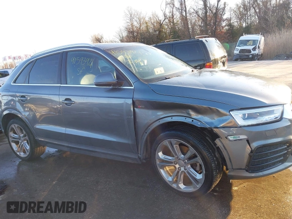 2016 Audi Q3 Prestige with VIN WA1GFCFS0GR012382, listed as a IAAI auction lot 41593921 with 64,019 mi miles and . Bid and sale history available at DreamBid. Image 6.