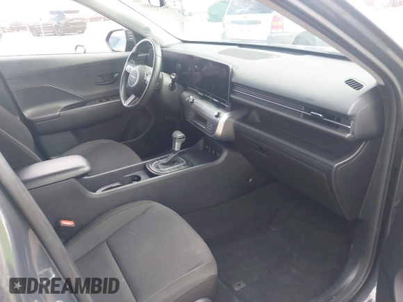 2024 Hyundai Kona SEL with VIN KM8HBCAB2RU118633, listed as a IAAI auction lot 42168891 with 37,432 mi miles and . Bid and sale history available at carsss.com. Image 5.
