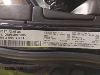 2021 Jeep Grand Cherokee Overland с VIN 1C4RJFCG6MC756825, выставлен на аукционе IAAI как лот 42234963 с пробегом 57 896 миль миль и . История ставок и продаж доступна на DreamBid. Изображение 9.