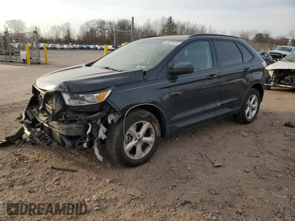 2017 Ford Edge SE with VIN 2FMPK4G9XHBC51201, listed as a Copart auction lot 48622425 with 49,286 mi miles and Salvage Title. Bid and sale history available at carsss.com. Image 1.