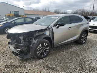 2020 Lexus NX with VIN JTJSARDZ5L2231100, listed as a Copart auction lot 43446915 with 39,686 mi miles and Salvage Title. Bid and sale history available at carsss.com. Image 1.