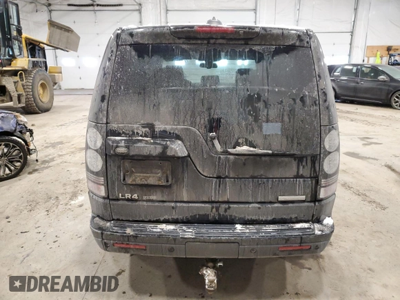 2016 Land Rover LR4 HSE Lux with VIN SALAK2V66GA829613, listed as a Copart auction lot 88982545 with 160,321 mi miles and Salvage Title. Bid and sale history available at DreamBid. Image 6.