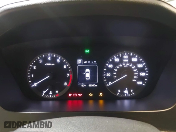 2017 Hyundai Sonata Sport with VIN 5NPE34AF4HH483482, listed as a IAAI auction lot 42042834 with 82,340 mi miles. Bid and sale history available at carsss.com. Image 7.