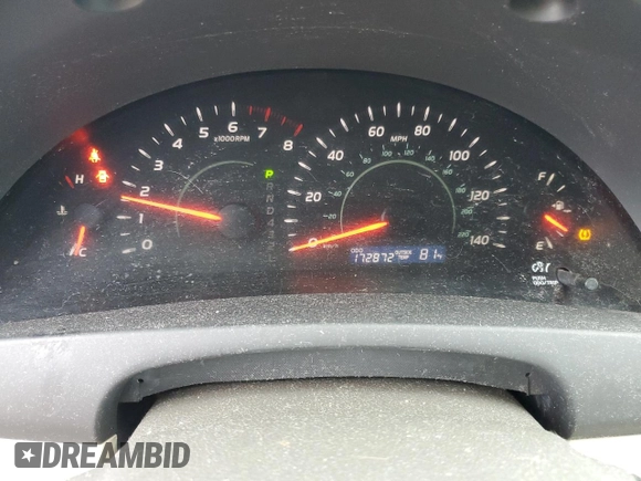 2008 Toyota Camry LE with VIN 4T1BE46K38U255669, listed as a Copart auction lot 51580865 with 172,872 mi miles and Salvage Title. Bid and sale history available at carsss.com. Image 9.