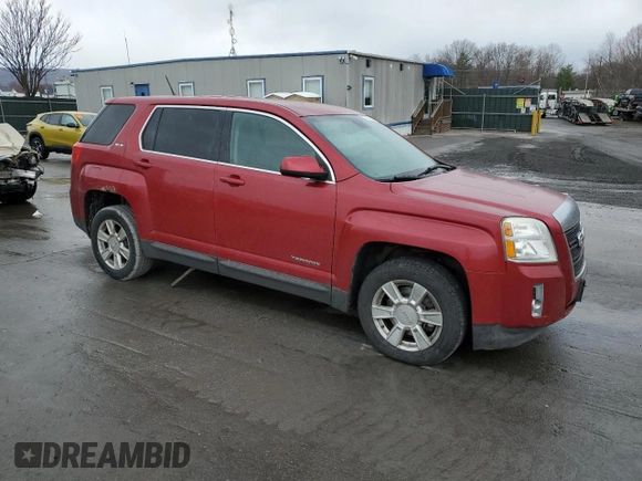 2013 GMC Terrain SLE with VIN 2GKFLREKXD6219095, listed as a Copart auction lot 52733235 with 109,385 mi miles and Clean Title. Bid and sale history available at carsss.com. Image 4.