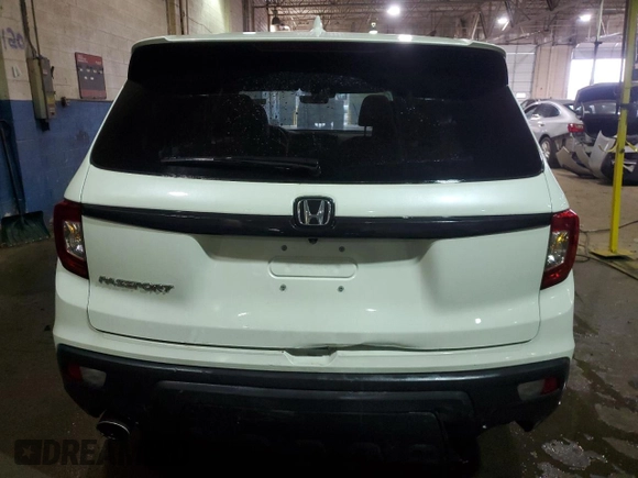 2020 Honda Passport EX-L with VIN 5FNYF7H58LB003115, listed as a Copart auction lot 49128305 with 57,482 mi miles and Non Repairable. Bid and sale history available at carsss.com. Image 6.