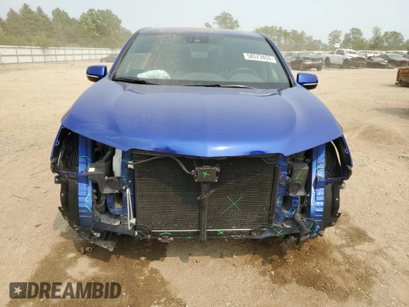 2020 Acura MDX Technology with VIN 5J8YD4H04LL027550, listed as a Copart auction lot 58573455 with 45,007 mi miles and Salvage title. Bid and sale history available at DreamBid. Image 5.