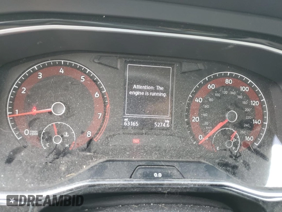 2019 Volkswagen Jetta S with VIN 3VWN57BU7KM090051, listed as a Copart auction lot 57095755 with 63,165 mi miles and Salvage title. Bid and sale history available at DreamBid. Image 9.
