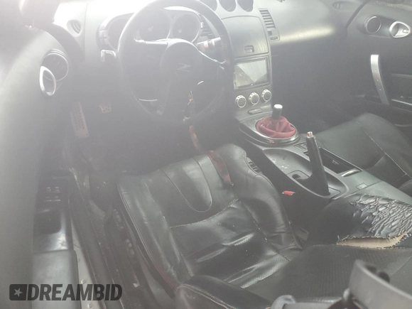 2006 Nissan 350Z Touring with VIN JN1AZ34D96M310550, listed as a Copart auction lot 88203505 with Not Provided miles and Salvage Title. Bid and sale history available at carsss.com. Image 8.