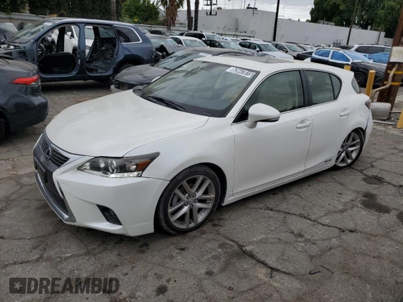 2017 Lexus CT with VIN JTHKD5BH3H2280282, listed as a Copart auction lot 52647815 with 82,370 mi miles and Clean Title. Bid and sale history available at carsss.com. Image 1.