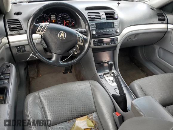 2007 Acura TSX with VIN JH4CL96877C002549, listed as a Copart auction lot 80915174 with 258,093 mi miles and Salvage title. Bid and sale history available at DreamBid. Image 8.