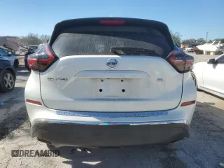 2022 Nissan Murano SL with VIN 5N1AZ2CJ8NC117319, listed as a Copart auction lot 82297434 with 24,801 mi miles and Non Repairable. Bid and sale history available at DreamBid. Image 6.