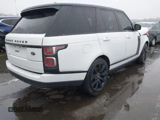2021 Land Rover Range Rover Westminster with VIN SALGS2RUXMA438253, listed as a IAAI auction lot 41497073 with 52,087 mi miles and . Bid and sale history available at DreamBid. Image 4.