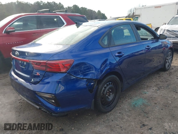 2019 Kia Forte S with VIN 3KPF34AD1KE039765, listed as a IAAI auction lot 41710098 with 119,652 mi miles. Bid and sale history available at carsss.com. Image 4.
