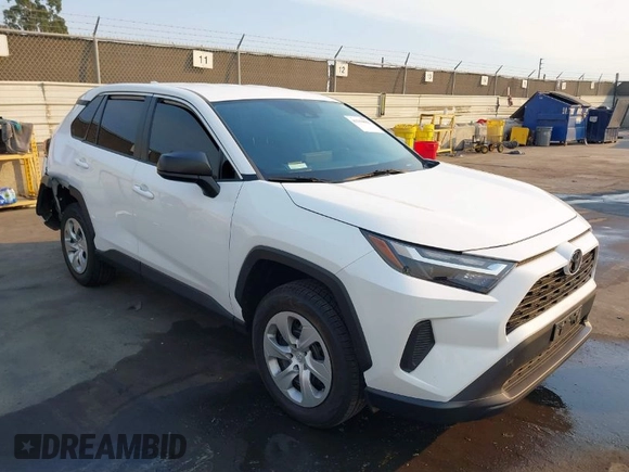 2023 Toyota RAV4 LE with VIN 2T3F1RFV2PW371780, listed as a IAAI auction lot 41294832 with 28,733 mi miles. Bid and sale history available at carsss.com. Image 1.