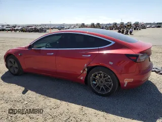 2020 Tesla Model 3 Long Range with VIN 5YJ3E1EB9LF744314, listed as a Copart auction lot 53992025 with 74,645 mi miles and Salvage Title. Bid and sale history available at carsss.com. Image 2.