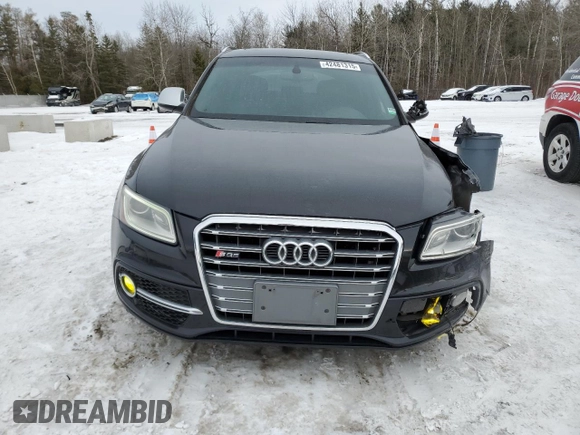 2014 Audi Q5 with VIN WA1LGCFPXEA088761, listed as a Copart auction lot 42481315 with 161,530 mi miles and Salvage title. Bid and sale history available at DreamBid. Image 5.
