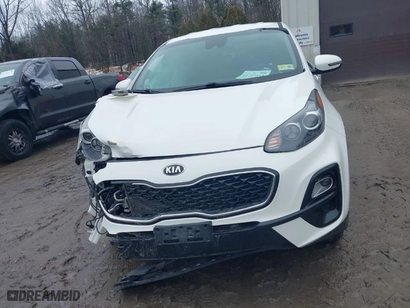 2020 Kia Sportage LX with VIN KNDPMCAC5L7822950, listed as a IAAI auction lot 41737722 with 78,859 mi miles. Bid and sale history available at carsss.com. Image 12.