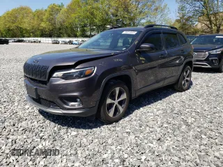 2019 Jeep Cherokee Limited z VIN 1C4PJMDX5KD133083, wystawiony jako Copart lot #56019635 z przebiegiem 83 370 mil mil oraz Nie do naprawy • Non repairable. Historia ofert i sprzedaży dostępna na DreamBid. Obrazek 1.