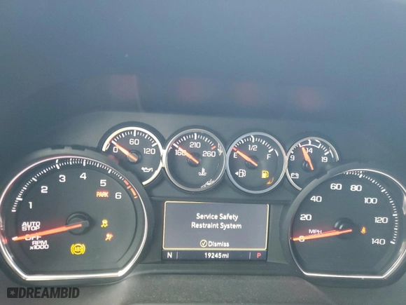 2023 Chevrolet Tahoe LS with VIN 1GNSCMKD6PR342346, listed as a Copart auction lot 83899094 with 19,245 mi miles and Salvage Title. Bid and sale history available at carsss.com. Image 9.