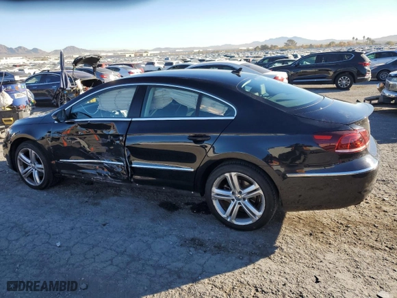 2015 Volkswagen CC R-Line with VIN WVWAN7AN8FE802865, listed as a Copart auction lot 83063254 with 176,740 mi miles and Salvage Title. Bid and sale history available at carsss.com. Image 2.
