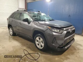 2021 Toyota RAV4 Hybrid LE with VIN 4T3LWRFV2MU026457, listed as a Copart auction lot 46885145 with 40,219 mi miles and Clean Title. Bid and sale history available at carsss.com. Image 4.