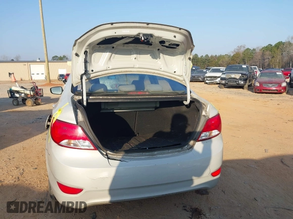 2016 Hyundai Accent SE with VIN KMHCT4AE9GU058628, listed as a IAAI auction lot 41794870 with 111,970 mi miles and . Bid and sale history available at DreamBid. Image 6.