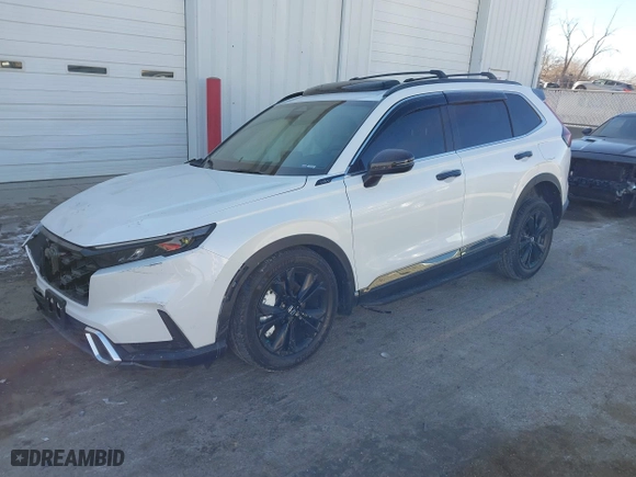 2024 Honda CR-V Hybrid Sport Touring with VIN 7FARS6H93RE072952, listed as a IAAI auction lot 41427199 with 22,568 mi miles. Bid and sale history available at carsss.com. Image 18.