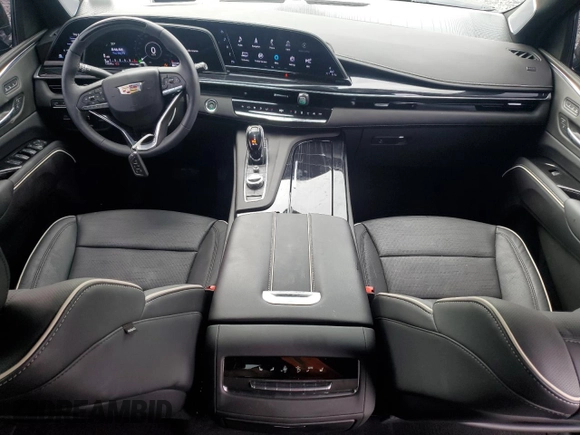 2024 Cadillac Escalade 4WD Sport with VIN 1GYS4FKL2RR154414, listed as a Copart auction lot 56644165 with 11,479 mi miles and Salvage title. Bid and sale history available at DreamBid. Image 8.