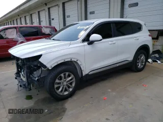2019 Hyundai Santa Fe SE with VIN 5NMS23ADXKH013816, listed as a Copart auction lot 58556295 with 159,521 mi miles and Salvage title. Bid and sale history available at DreamBid. Image 1.
