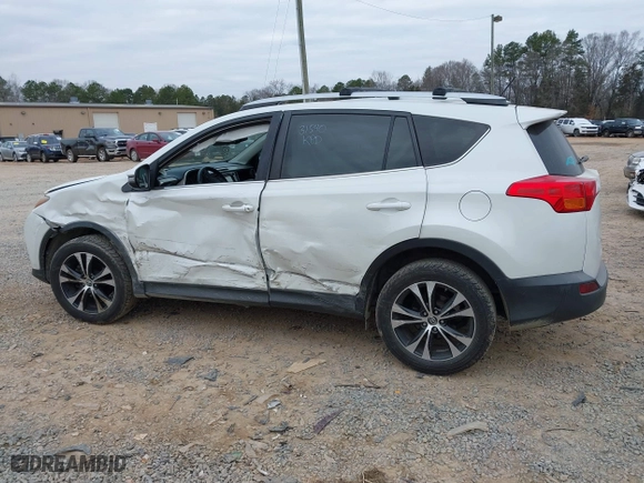 2015 Toyota RAV4 Limited with VIN 2T3YFREV2FW167829, listed as a IAAI auction lot 41504747 with 132,488 mi miles. Bid and sale history available at carsss.com. Image 14.