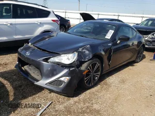 2016 Scion FR-S z VIN JF1ZNAA17G9701605, wystawiony jako Copart lot #55703055 z przebiegiem 95 622 mil mil oraz Szkoda całkowita • Salvage title. Historia ofert i sprzedaży dostępna na DreamBid. Obrazek 1.